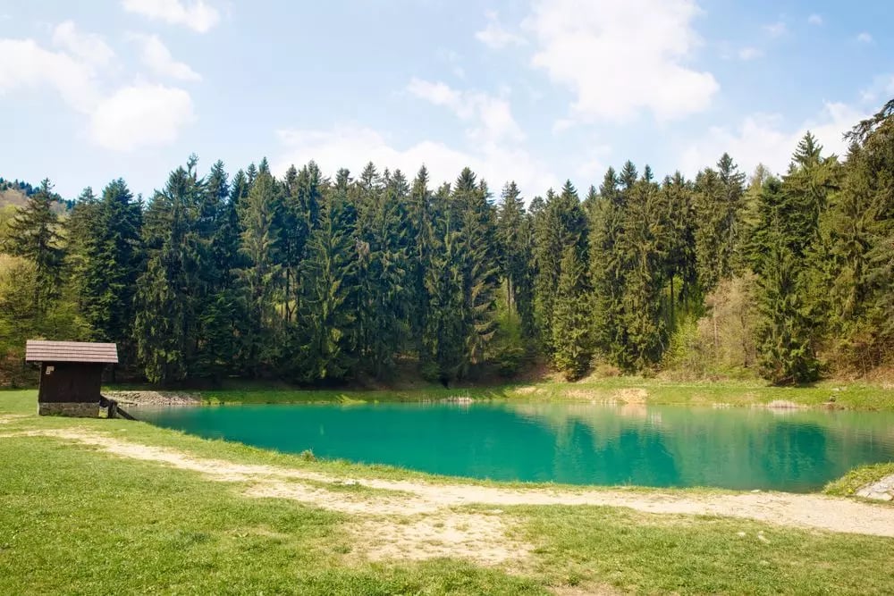 Banska Stiavnica attractions: Vodarenska lake
