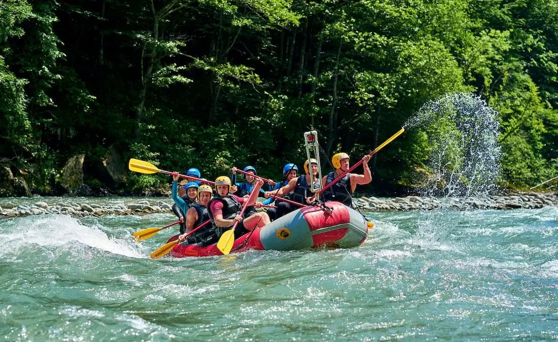 Things to do near Bled - rafting
