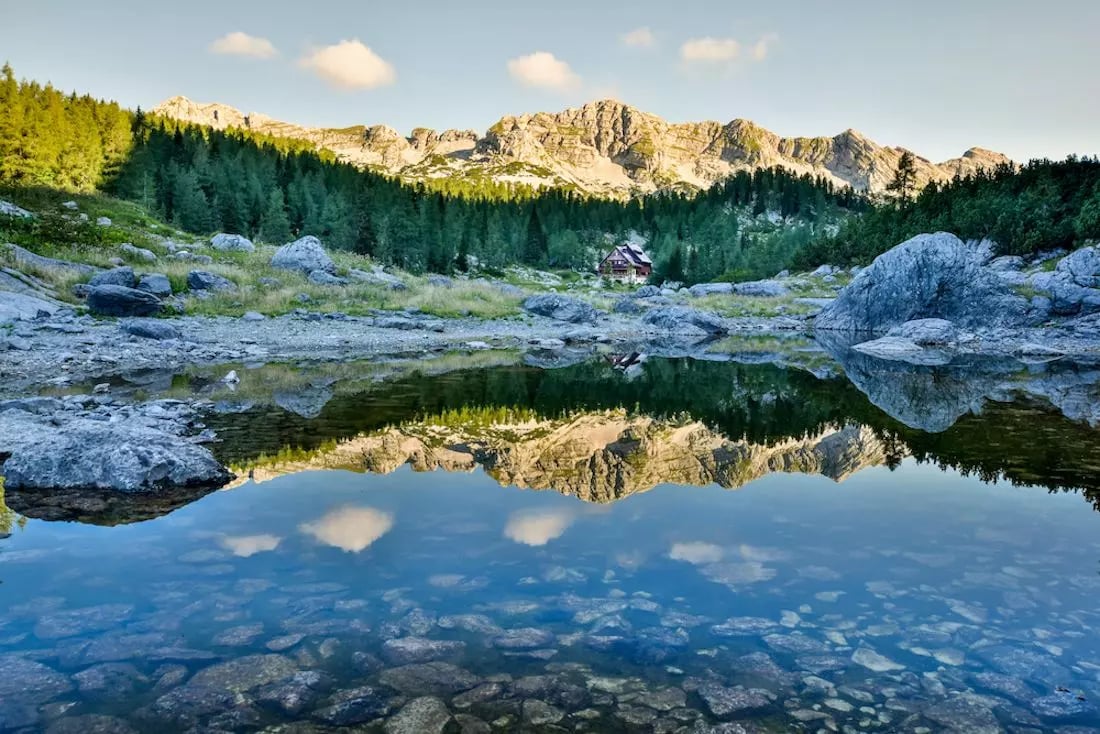 Das Tal der sieben Seen Wanderweg Slowenien