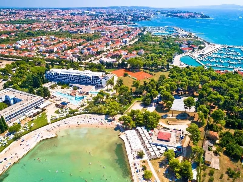 Borik strand, Zadar