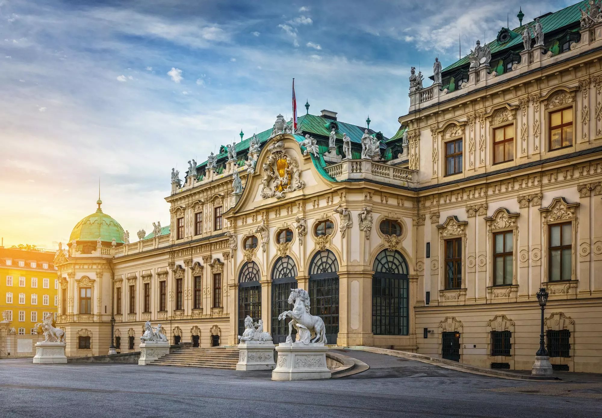 Bécs látnivalók - Belvedere palota