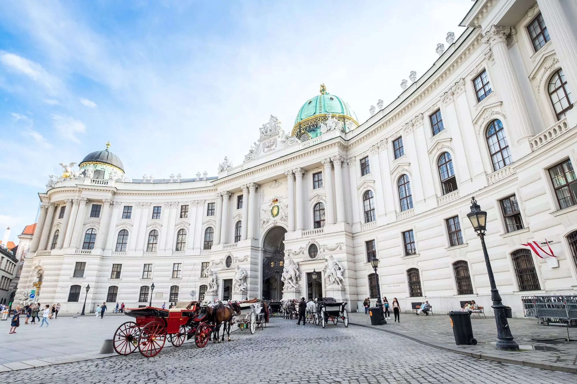 Bécs látnivalók - Hofburg palota