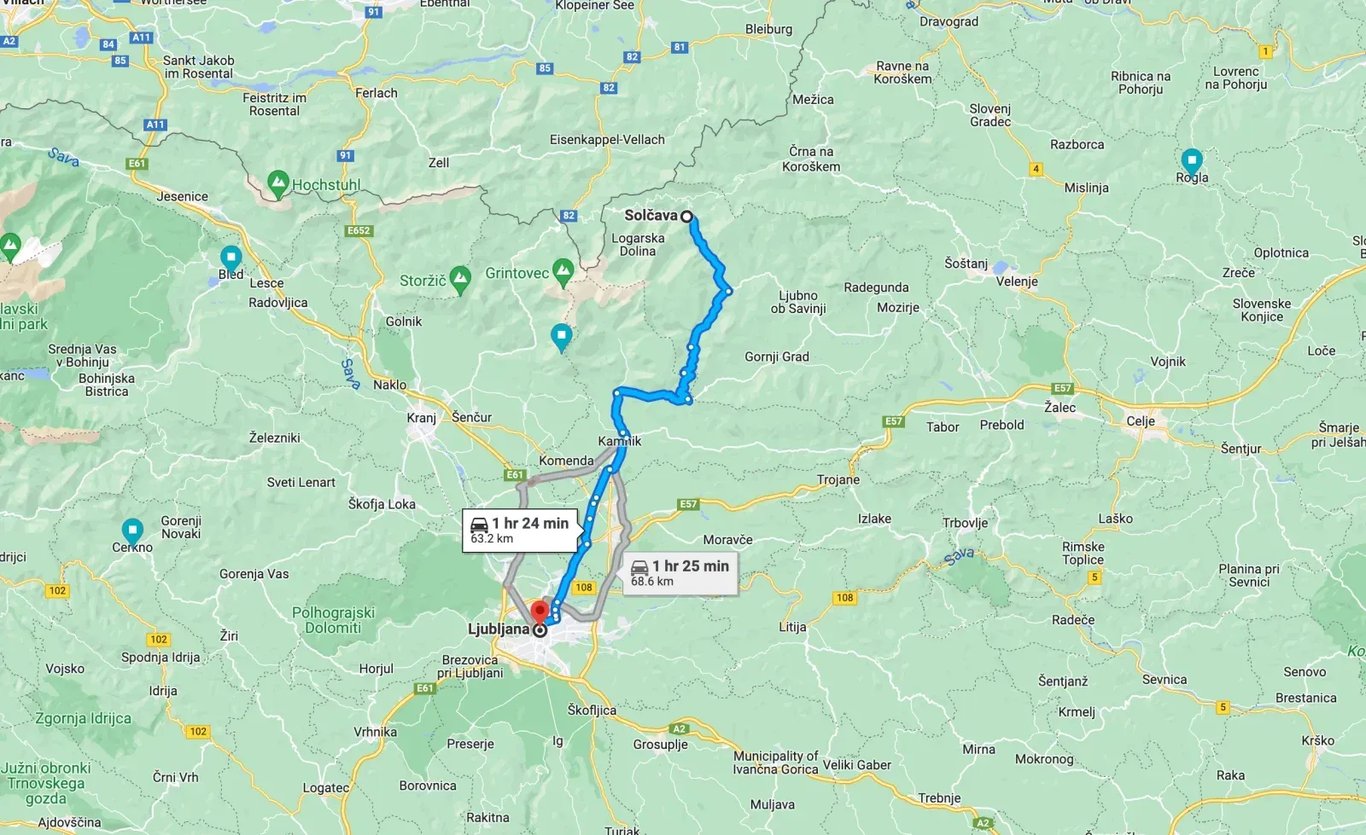 Solcava Panoramastraße Reiseführer 2022 - Karte, Bauernhöfe, Route ...