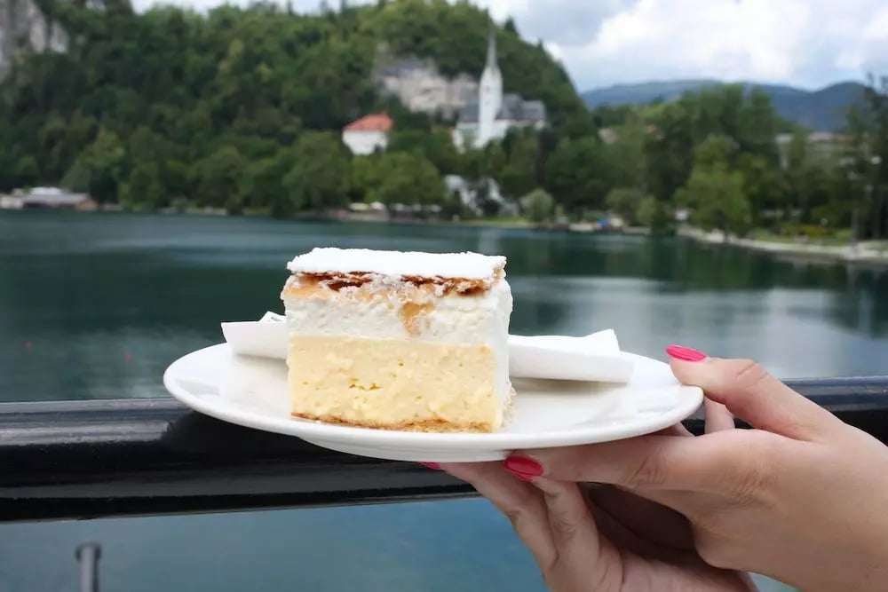 Bled cream cake, Slovenia