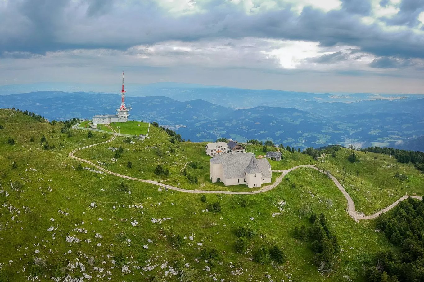 Pohorje mountains next to Maribor, Slovenia