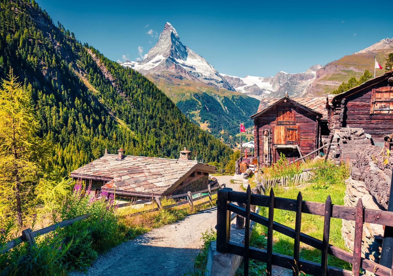 Top 10 attractions in Zermatt with maps and pictures