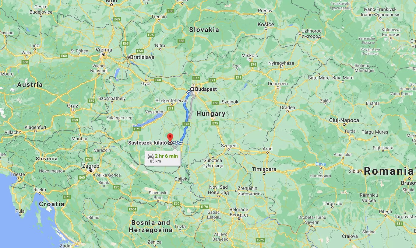 Lengyel-Annafürdő lombkorona sétány és tanösvény térkép