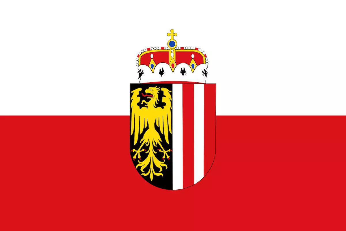 Felső-Ausztria zászló és címer