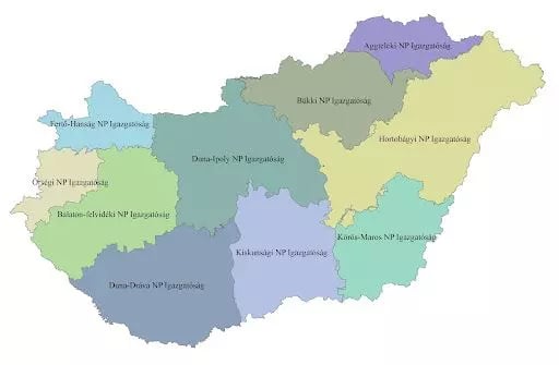 Nemzeti Park Igazgatóság térkép