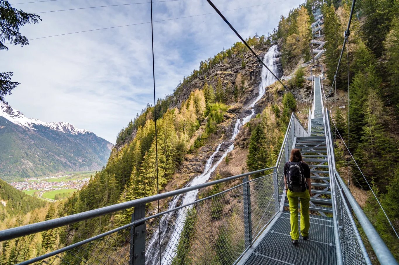 Stuibenfall és Stuibenfalle vízesés, Ausztria - Tirol Kisokos