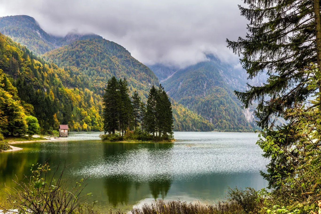 Predil tó Kisokos (Lago del Predil), Olaszország