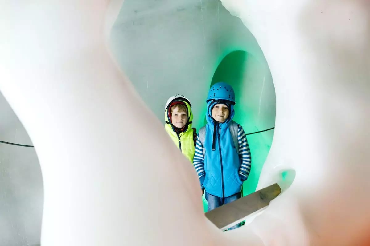 Hintertux gleccser jégpalota, Zillertal - 2022